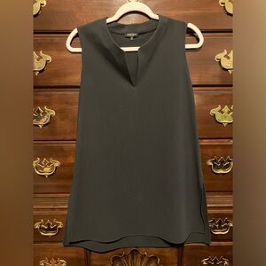 Lafayette 148 New York sleeveless long shirt or mini dress size small